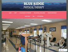 Tablet Screenshot of blueridgept.com